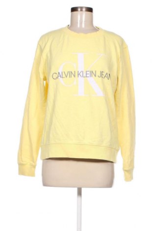 Дамска блуза Calvin Klein Jeans, Размер M, Цвят Жълт, Цена 62,00 лв.