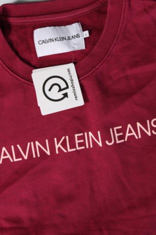 Γυναικεία μπλούζα Calvin Klein Jeans, Μέγεθος L, Χρώμα Κόκκινο, Τιμή 13,99 €