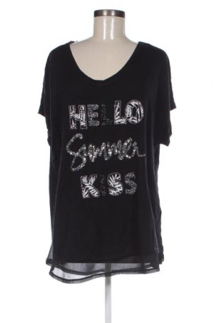 Γυναικεία μπλούζα Canda, Μέγεθος L, Χρώμα Μαύρο, Τιμή 4,70 €