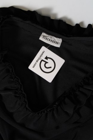 Γυναικεία μπλούζα Clockhouse, Μέγεθος L, Χρώμα Μαύρο, Τιμή 4,67 €