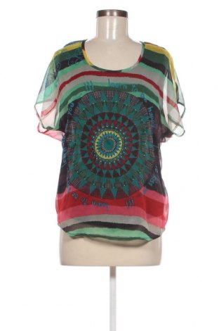 Γυναικεία μπλούζα Desigual, Μέγεθος M, Χρώμα Πολύχρωμο, Τιμή 16,63 €