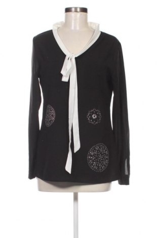 Γυναικεία μπλούζα Desigual, Μέγεθος M, Χρώμα Μαύρο, Τιμή 17,81 €