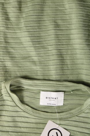 Γυναικεία μπλούζα Distrikt Norrebro, Μέγεθος XS, Χρώμα Πράσινο, Τιμή 4,21 €