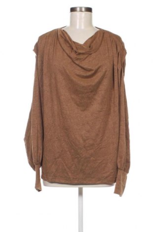 Дамска блуза Fransa, Размер XL, Цвят Кафяв, Цена 13,60 лв.
