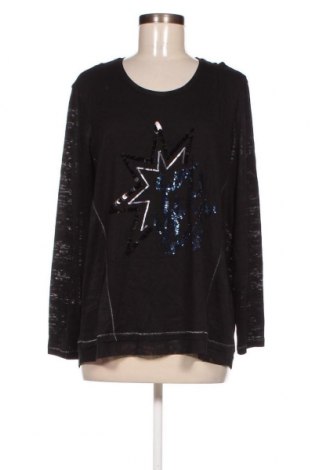 Γυναικεία μπλούζα G.W., Μέγεθος L, Χρώμα Μαύρο, Τιμή 5,64 €