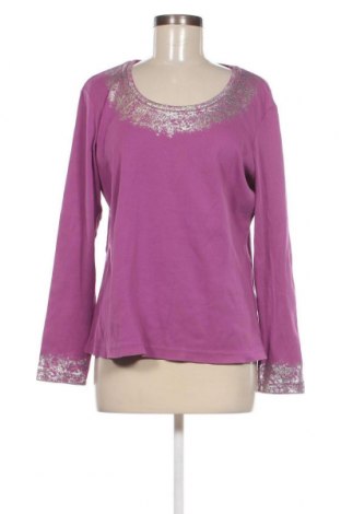 Γυναικεία μπλούζα G.W., Μέγεθος L, Χρώμα Βιολετί, Τιμή 17,00 €