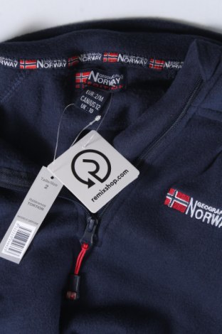 Damen Shirt Geographical Norway, Größe M, Farbe Blau, Preis 13,67 €