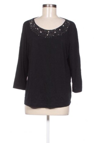 Γυναικεία μπλούζα Gerry Weber, Μέγεθος XL, Χρώμα Μαύρο, Τιμή 28,21 €