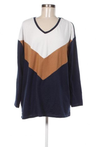 Дамска блуза Gina, Размер XXL, Цвят Многоцветен, Цена 9,88 лв.