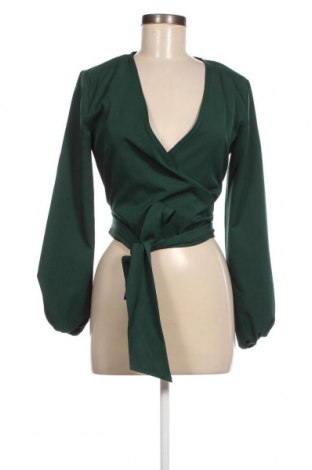 Дамска блуза Glamorise, Размер M, Цвят Зелен, Цена 34,00 лв.