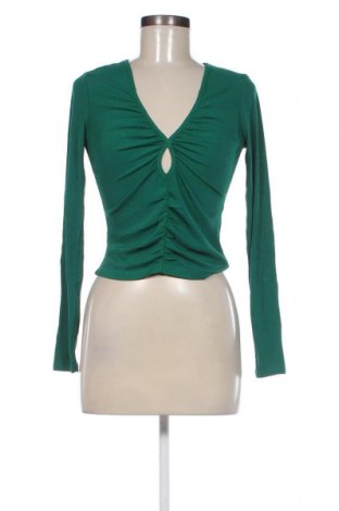 Дамска блуза H&M, Размер S, Цвят Зелен, Цена 9,50 лв.