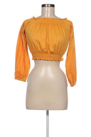 Дамска блуза H&M, Размер S, Цвят Жълт, Цена 9,50 лв.