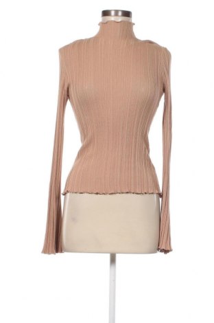 Γυναικεία μπλούζα H&M, Μέγεθος L, Χρώμα  Μπέζ, Τιμή 11,08 €