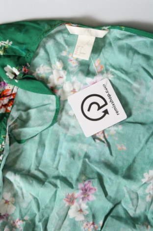 Дамска блуза H&M, Размер S, Цвят Зелен, Цена 8,80 лв.