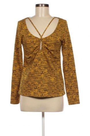 Дамска блуза H&M, Размер L, Цвят Жълт, Цена 5,51 лв.