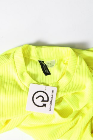 Дамска блуза H&M Divided, Размер XS, Цвят Жълт, Цена 5,51 лв.