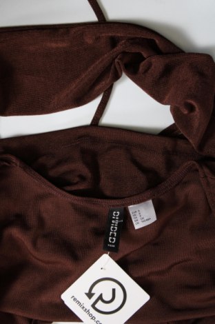Дамска блуза H&M Divided, Размер S, Цвят Кафяв, Цена 9,69 лв.