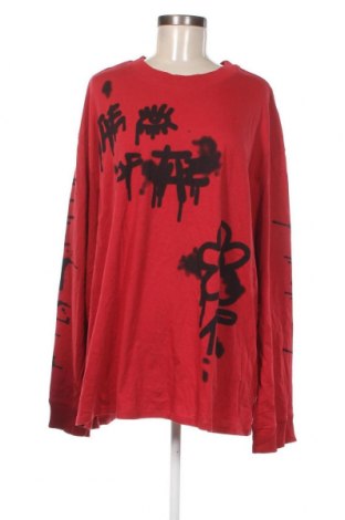 Damen Shirt H&M Divided, Größe 3XL, Farbe Rot, Preis 7,93 €