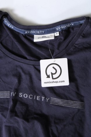 Γυναικεία μπλούζα HV Society, Μέγεθος S, Χρώμα Μπλέ, Τιμή 2,23 €
