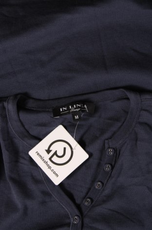 Γυναικεία μπλούζα In Linea, Μέγεθος M, Χρώμα Μπλέ, Τιμή 3,15 €