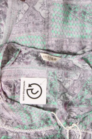 Damen Shirt Indigo, Größe M, Farbe Mehrfarbig, Preis 4,67 €
