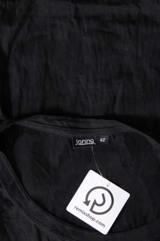 Γυναικεία μπλούζα Janina, Μέγεθος L, Χρώμα Μαύρο, Τιμή 4,70 €