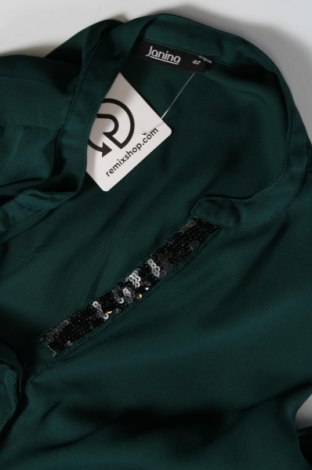 Дамска блуза Janina, Размер L, Цвят Зелен, Цена 9,38 лв.