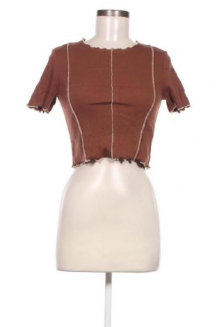Дамска блуза Jennyfer, Размер L, Цвят Кафяв, Цена 4,65 лв.