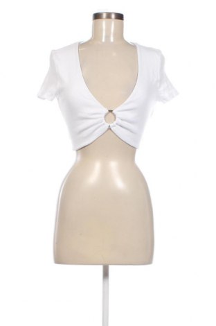 Γυναικεία μπλούζα Jennyfer, Μέγεθος M, Χρώμα Λευκό, Τιμή 2,40 €
