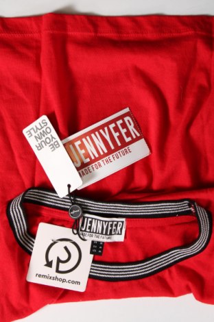 Дамска блуза Jennyfer, Размер M, Цвят Червен, Цена 10,88 лв.