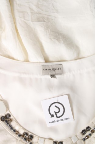 Γυναικεία μπλούζα Karen Millen, Μέγεθος S, Χρώμα Εκρού, Τιμή 76,77 €