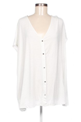 Γυναικεία μπλούζα Kiabi, Μέγεθος 4XL, Χρώμα Λευκό, Τιμή 15,18 €