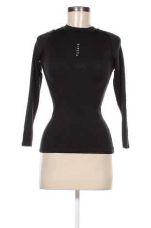 Дамска блуза Kipsta, Размер S, Цвят Черен, Цена 10,35 лв.