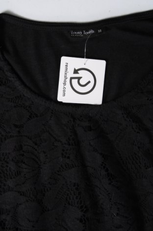 Дамска блуза Laura Torelli, Размер M, Цвят Черен, Цена 5,89 лв.