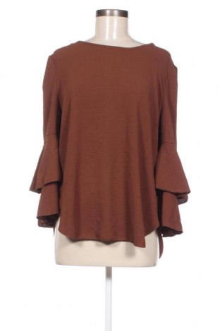 Дамска блуза Made In Italy, Размер L, Цвят Кафяв, Цена 10,45 лв.