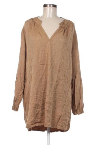 Дамска блуза Made In Italy, Размер 5XL, Цвят Бежов, Цена 19,00 лв.