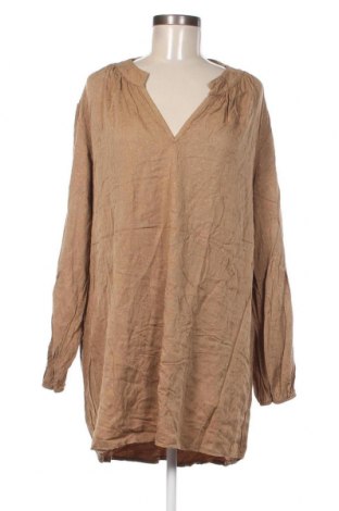 Damen Shirt Made In Italy, Größe 5XL, Farbe Beige, Preis 13,22 €