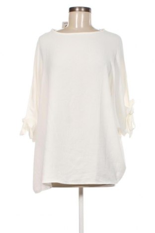 Γυναικεία μπλούζα Made In Italy, Μέγεθος XL, Χρώμα Λευκό, Τιμή 9,72 €