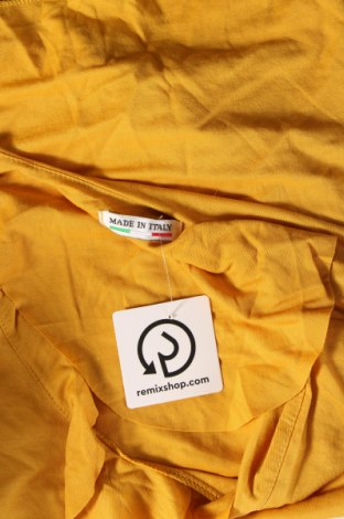 Дамска блуза Made In Italy, Размер M, Цвят Жълт, Цена 19,00 лв.