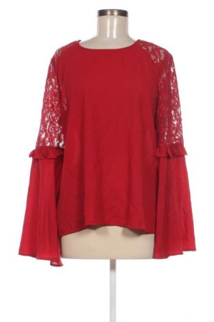 Γυναικεία μπλούζα Marks & Spencer, Μέγεθος XL, Χρώμα Κόκκινο, Τιμή 7,46 €