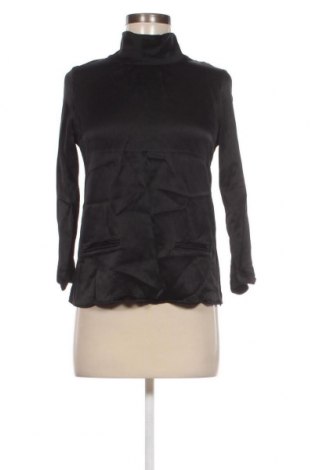 Дамска блуза Massimo Dutti, Размер M, Цвят Черен, Цена 31,08 лв.