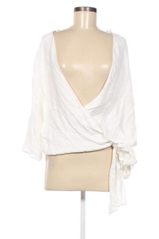 Дамска блуза Massimo Dutti, Размер S, Цвят Бял, Цена 64,80 лв.