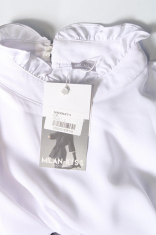 Damen Shirt Milan Kiss, Größe L, Farbe Weiß, Preis € 7,94