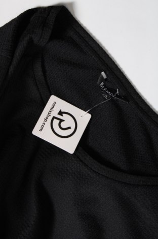 Γυναικεία μπλούζα Ms Mode, Μέγεθος XXL, Χρώμα Μαύρο, Τιμή 6,93 €