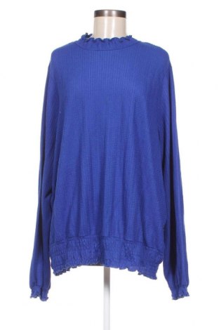Γυναικεία μπλούζα Ms Mode, Μέγεθος XXL, Χρώμα Μπλέ, Τιμή 11,75 €