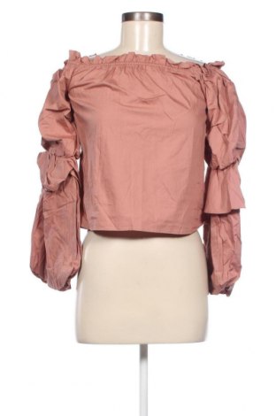Дамска блуза NA-KD, Размер XS, Цвят Пепел от рози, Цена 26,95 лв.
