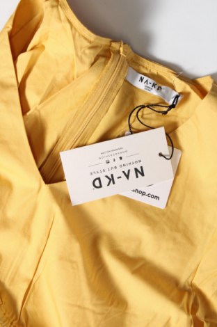 Damen Shirt NA-KD, Größe M, Farbe Gelb, Preis 7,94 €