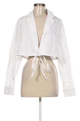 Damen Shirt NA-KD, Größe M, Farbe Weiß, Preis 7,94 €