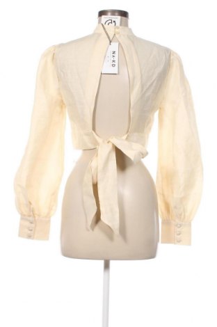 Γυναικεία μπλούζα NA-KD, Μέγεθος M, Χρώμα Εκρού, Τιμή 15,88 €