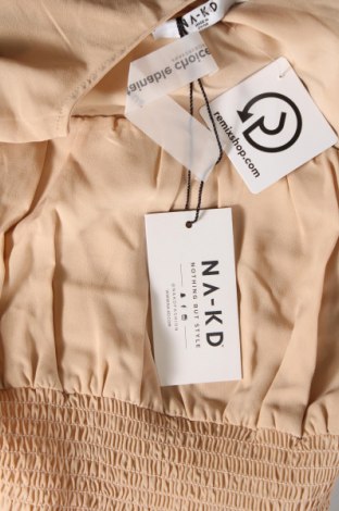 Γυναικεία μπλούζα NA-KD, Μέγεθος S, Χρώμα  Μπέζ, Τιμή 7,94 €